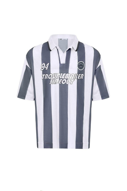 Oversize Polo Yaka Forma Tişört