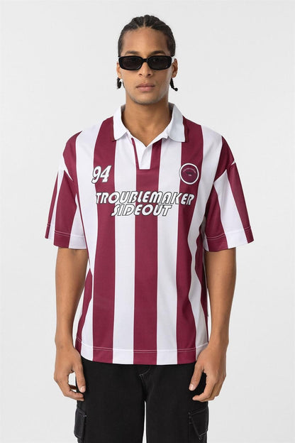Oversize Polo Yaka Forma Tişört
