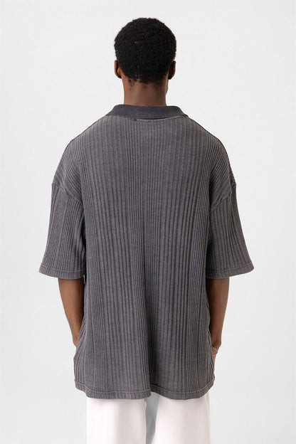 Polo Yaka Oversize Triko