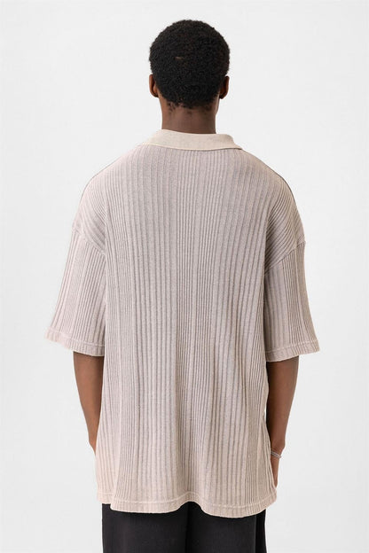 Polo Yaka Oversize Triko