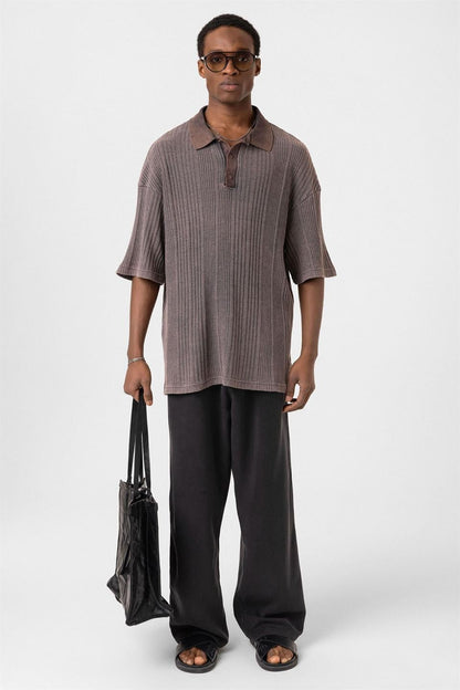 Polo Yaka Oversize Triko