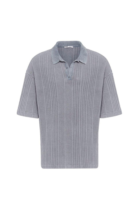 Polo Yaka Oversize Triko