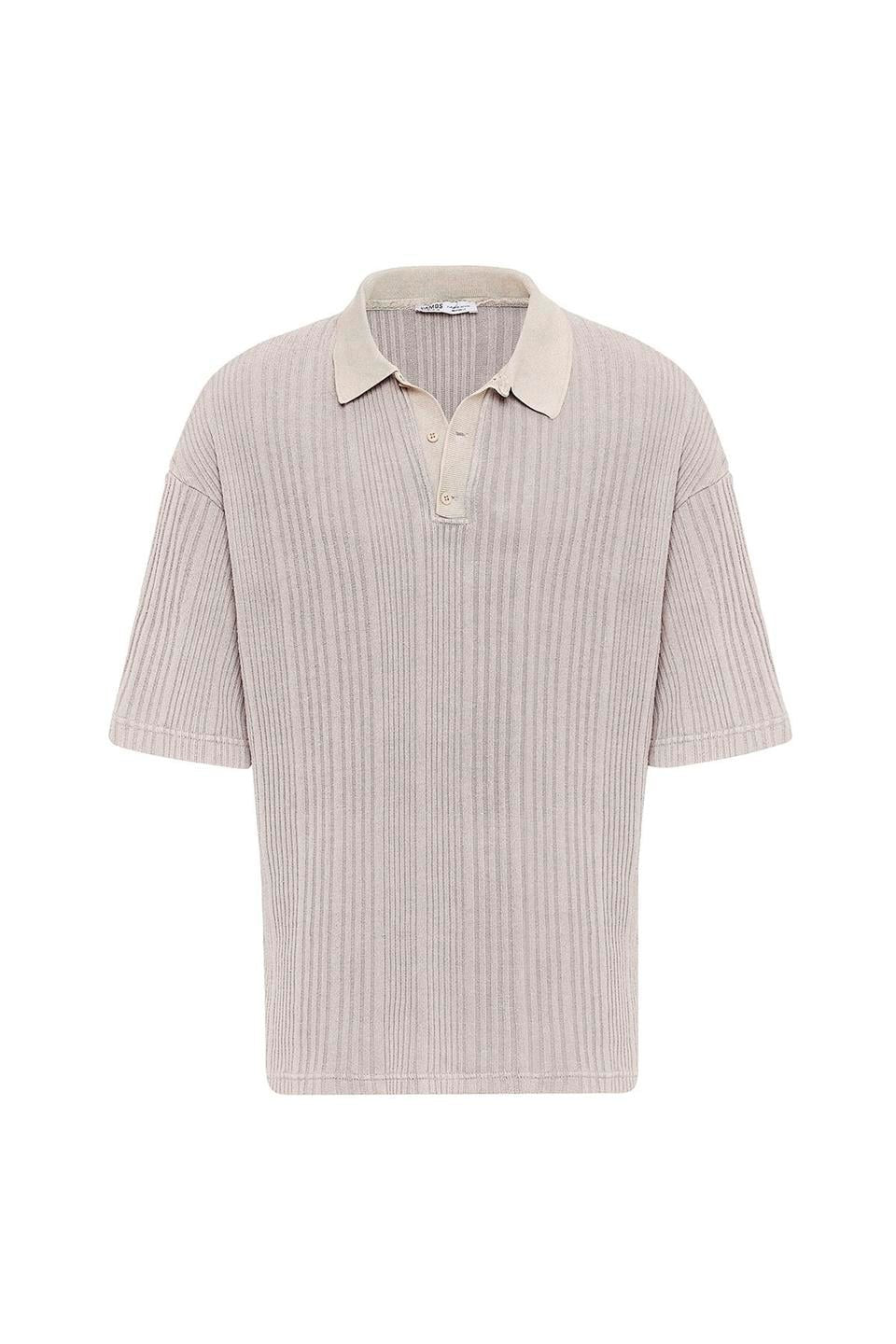 Polo Yaka Oversize Triko