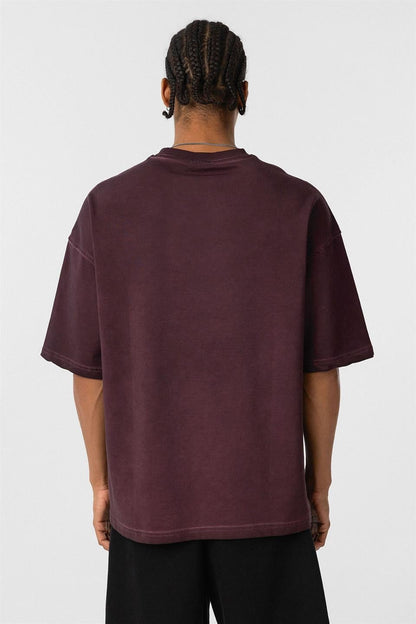 Yıkamalı Oversize Tişört