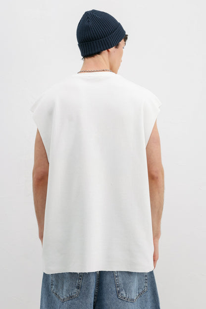 Oversize Kolsuz Basic Tişört