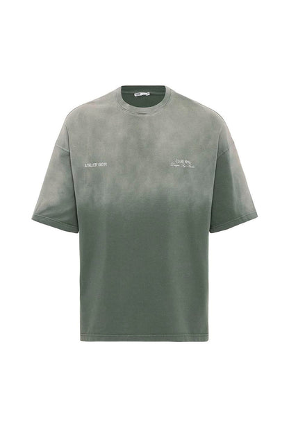 Yıkamalı Oversize Tişört