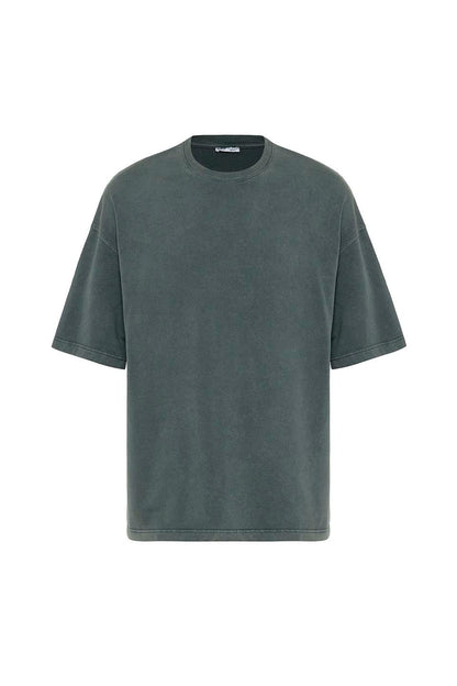 Yıkamalı Oversize Tişört