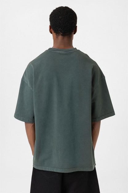 Yıkamalı Oversize Tişört