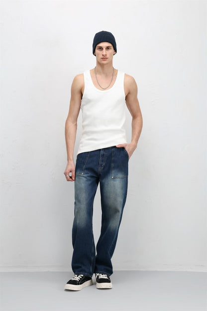 Yıkamalı Tank Top Kaşkorse Atlet