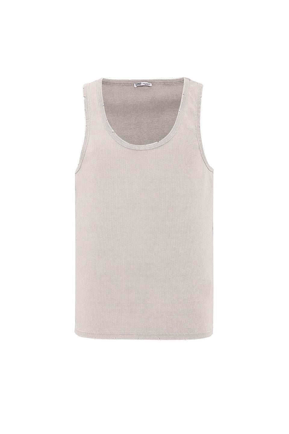 Yıkamalı Tank Top Kaşkorse Atlet