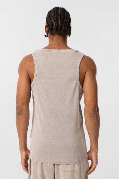 Yıkamalı Tank Top Kaşkorse Atlet