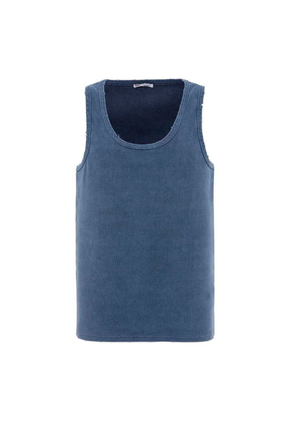 Yıkamalı Tank Top Kaşkorse Atlet