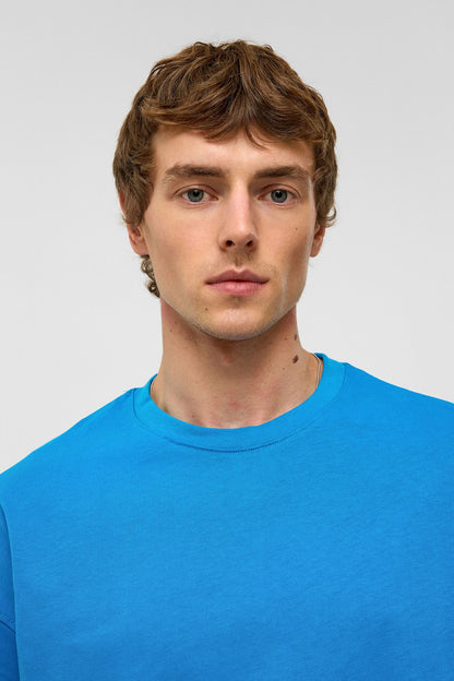 Basic Oversize Bisiklet Yaka Tişört