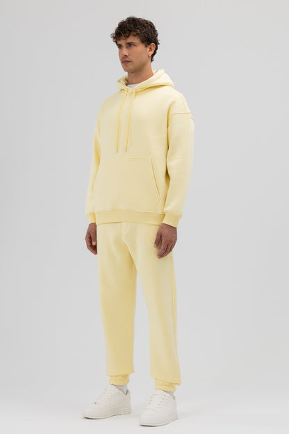 Basic Oversize Kapüşonlu Sweatshirt