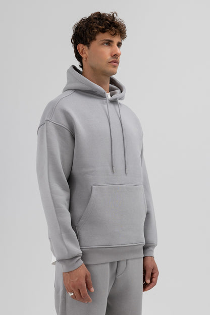 Basic Oversize Kapüşonlu Sweatshirt