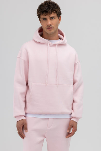Basic Oversize Kapüşonlu Sweatshirt