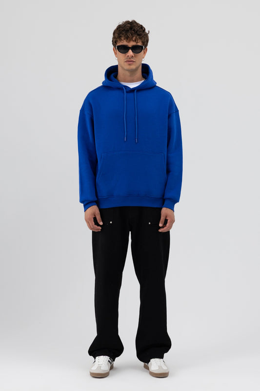 Basic Oversize Kapüşonlu Sweatshirt