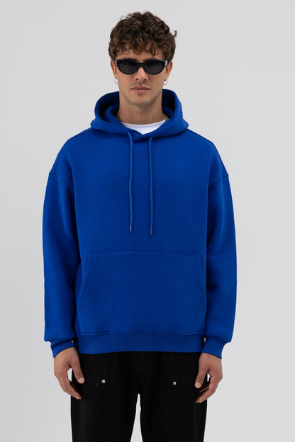 Basic Oversize Kapüşonlu Sweatshirt