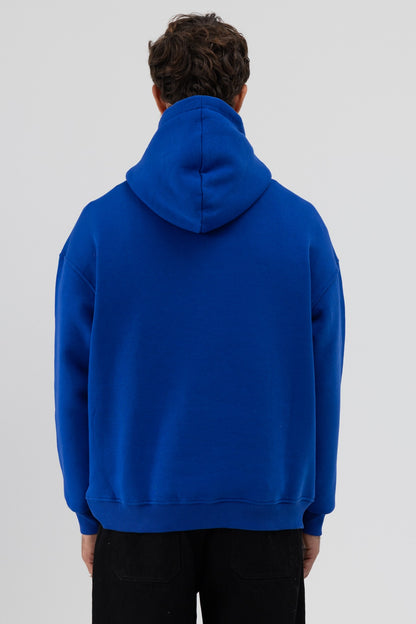Basic Oversize Kapüşonlu Sweatshirt