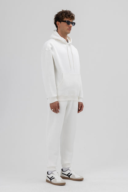 Basic Oversize Kapüşonlu Sweatshirt