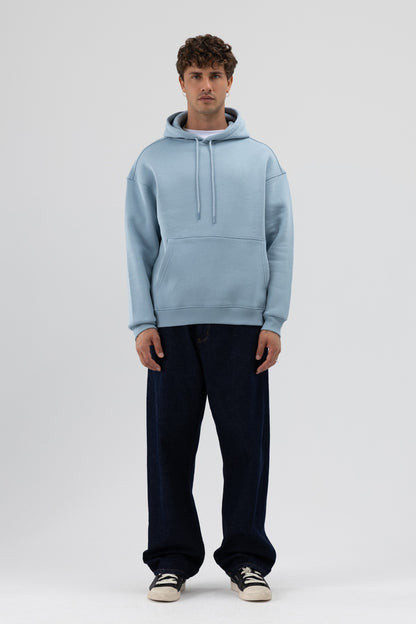 Basic Oversize Kapüşonlu Sweatshirt