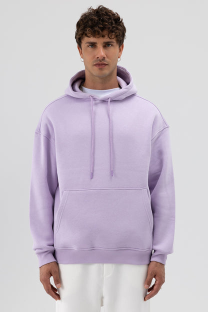 Basic Oversize Kapüşonlu Sweatshirt