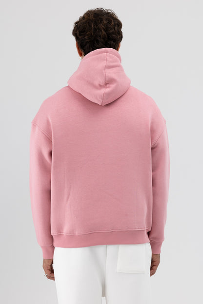 Basic Oversize Kapüşonlu Sweatshirt