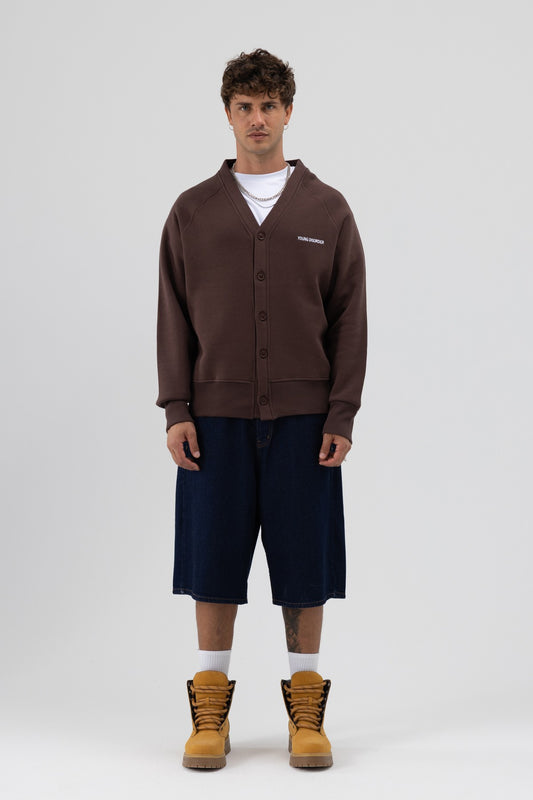 Oversize Düğmeli Sweatshirt