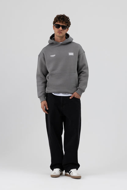 Oversize Arka Baskılı Sweatshirt
