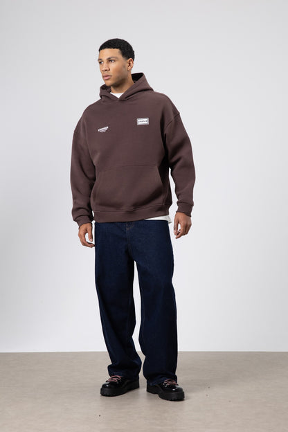 Oversize Arka Baskılı Sweatshirt