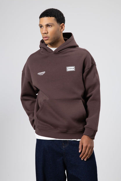 Oversize Arka Baskılı Sweatshirt