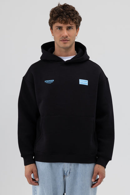 Oversize Arka Baskılı Sweatshirt