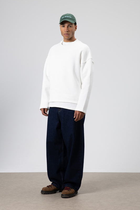 Boxy Fit Basic Sweatshirt