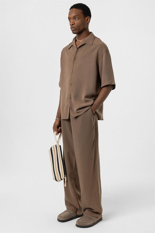 Relaxed Fit Kumaş Pantolon