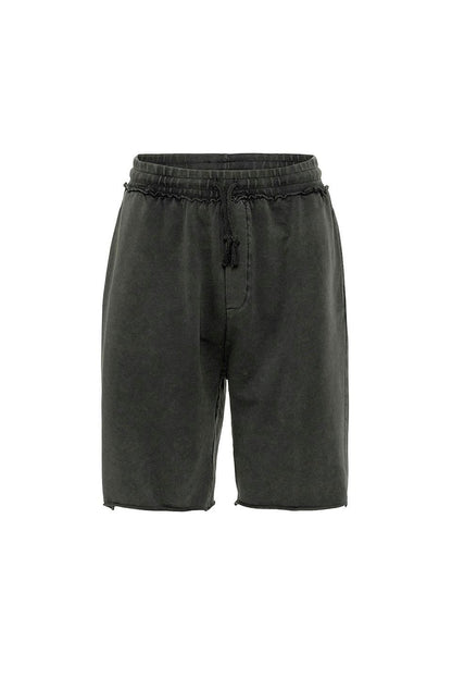Yıkamalı Oversize Şort
