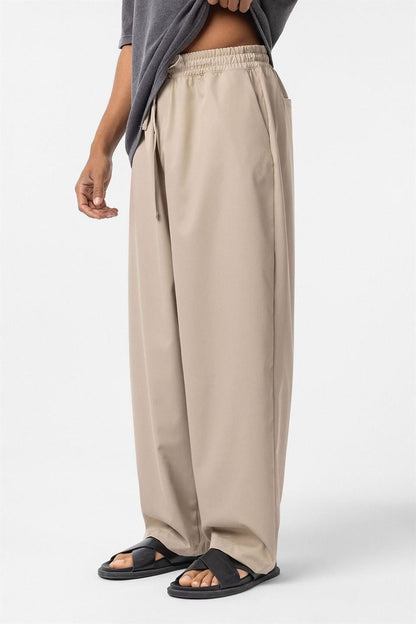 Bel Lastikli Baggy Pantolon