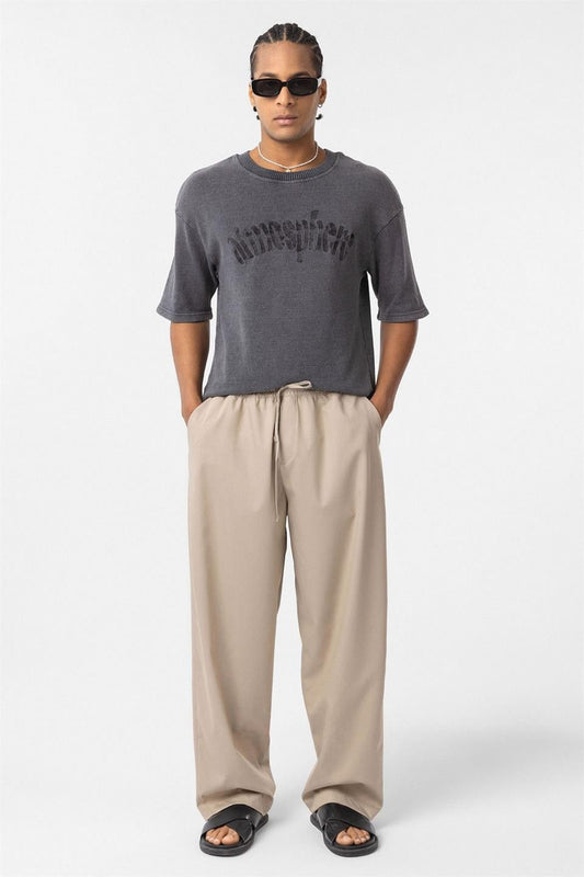 Bel Lastikli Baggy Pantolon