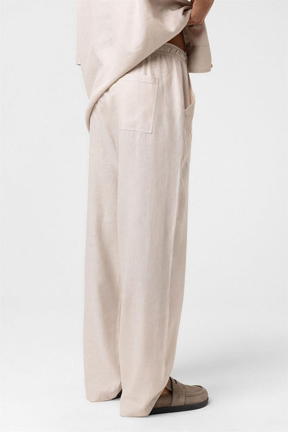 Baggy Keten Pantolon