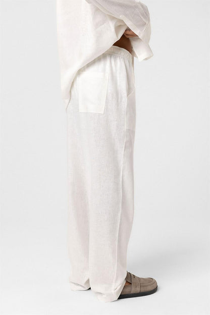 Baggy Keten Pantolon