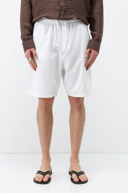 Oversize Keten Şort