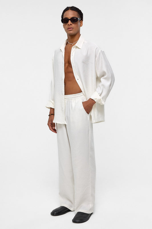 Baggy Fit Modal Kumaş Pantolon