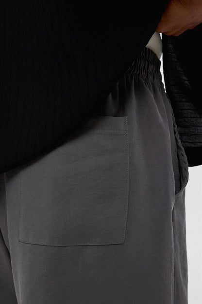 Oversize Modal Kumaş Bermuda Şort