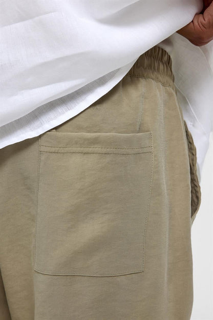 Oversize Modal Kumaş Bermuda Şort