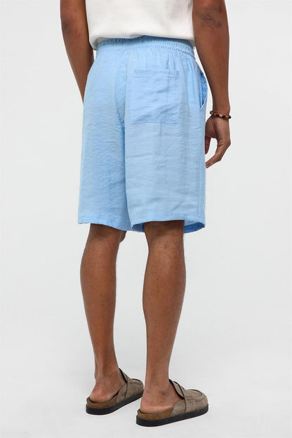 Oversize Modal Kumaş Bermuda Şort