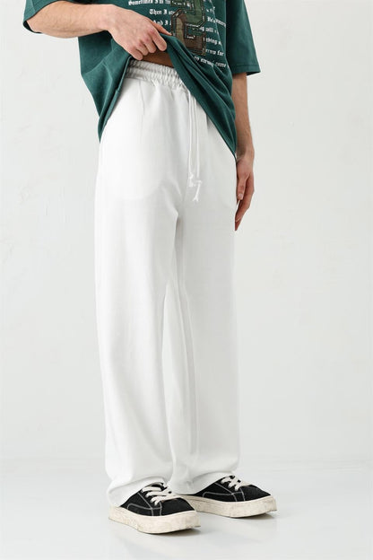 Baggy Fit Yıkamalı Eşofman Alt