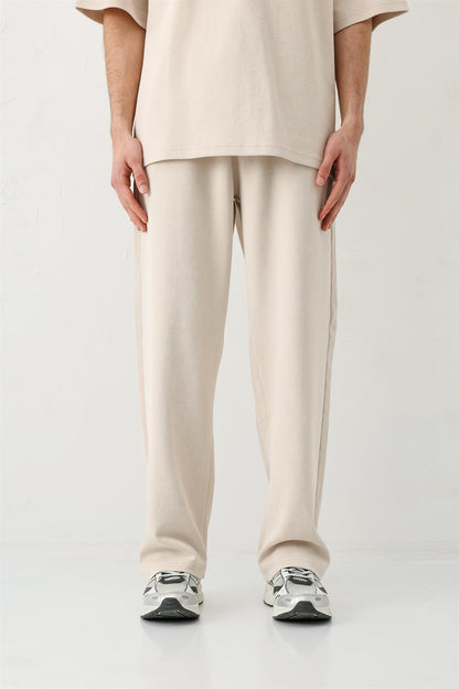 Baggy Fit Yıkamalı Eşofman Alt