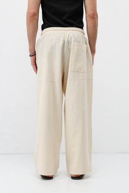 Super Baggy Fit Keten Pantolon