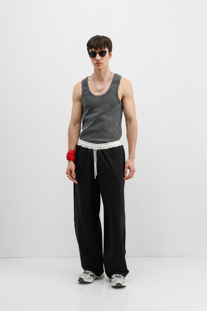 Baggy Fit Eşofman Alt V80-41