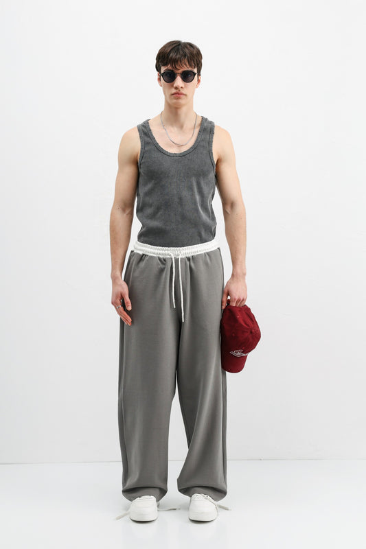 Baggy Fit Eşofman Alt V80-41