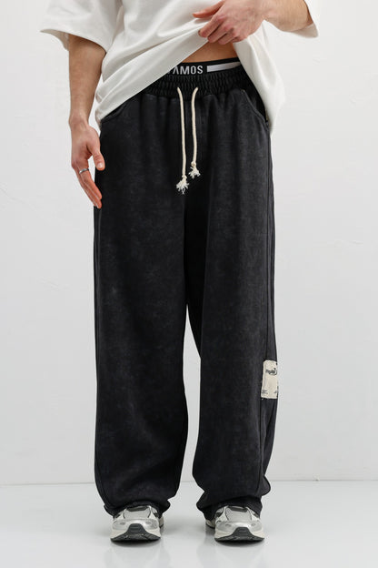 Baggy Fit Eşofman Alt V80-43